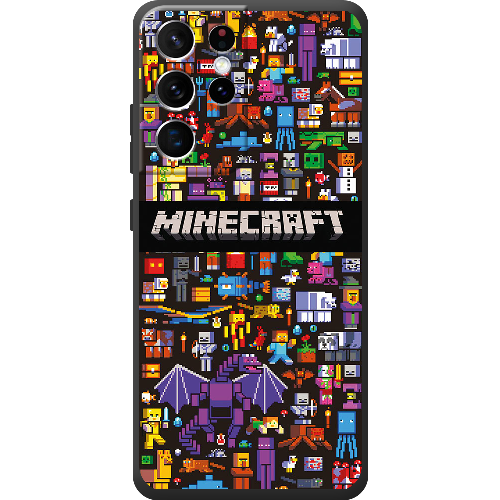 Чехол BoxFace Samsung G998 Galaxy S21 Ultra Minecraft Mobbery