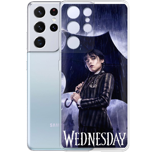 Чехол BoxFace Samsung G998 Galaxy S21 Ultra Wednesday Addams