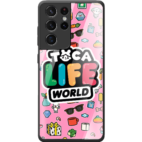 Чехол BoxFace Samsung G998 Galaxy S21 Ultra Toca Boca Life World