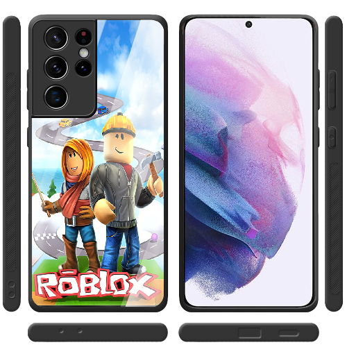 Чехол BoxFace Samsung G998 Galaxy S21 Ultra Roblox Білдерман