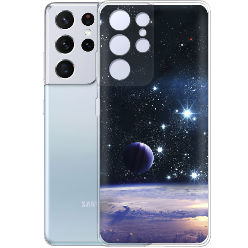 Чехол BoxFace Samsung G998 Galaxy S21 Ultra Space Landscape