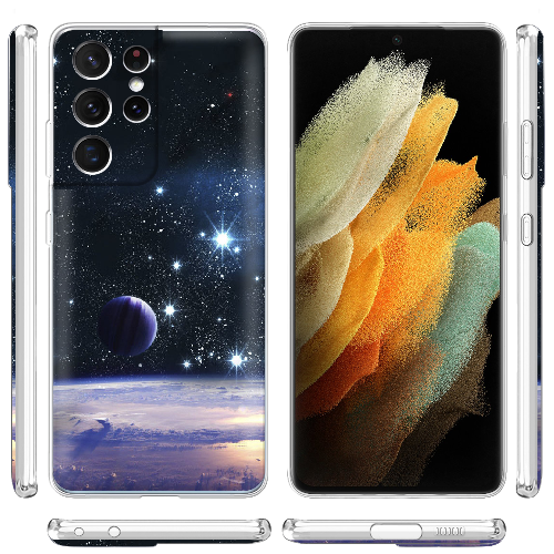 Чехол BoxFace Samsung G998 Galaxy S21 Ultra Space Landscape