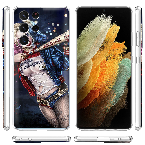 Чехол BoxFace Samsung G998 Galaxy S21 Ultra Harley Quinn