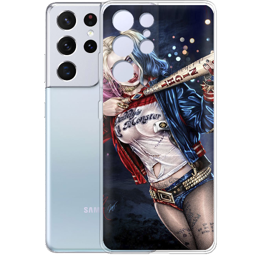 Чехол BoxFace Samsung G998 Galaxy S21 Ultra Harley Quinn