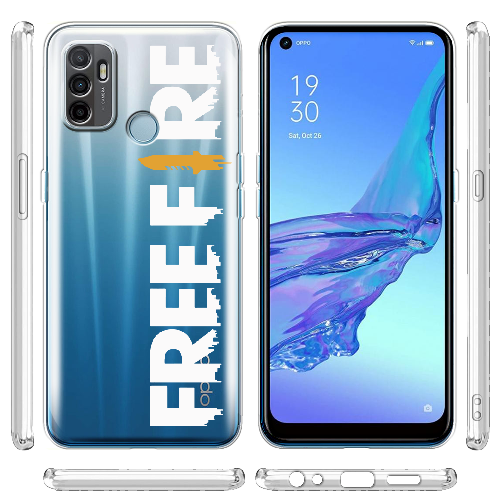 Чехол BoxFace OPPO A53 Белый Free Fire