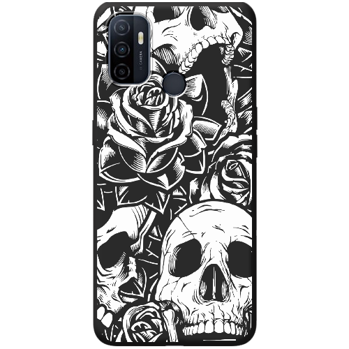 Чехол BoxFace OPPO A53 Skull and Roses