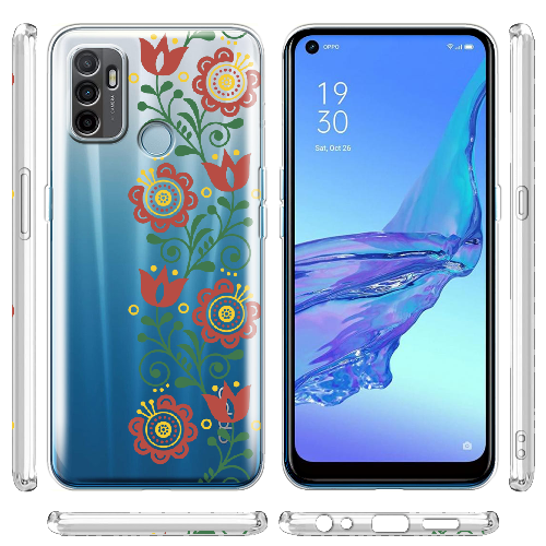 Чехол BoxFace OPPO A53 Ethno Flower