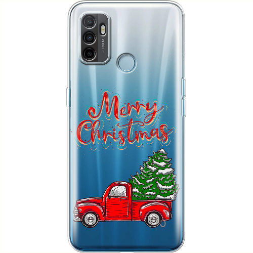 Чехол BoxFace OPPO A53 Holiday Car Merry Christmas