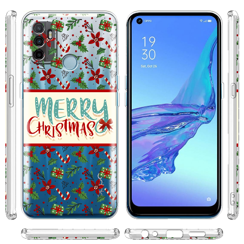 Чехол BoxFace OPPO A53 Vintage Christmas Congratulation