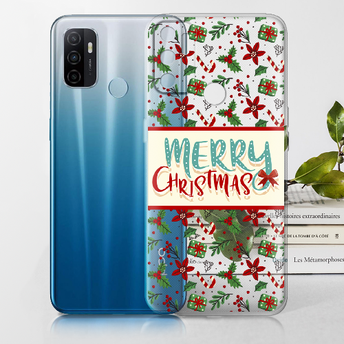 Чехол BoxFace OPPO A53 Vintage Christmas Congratulation