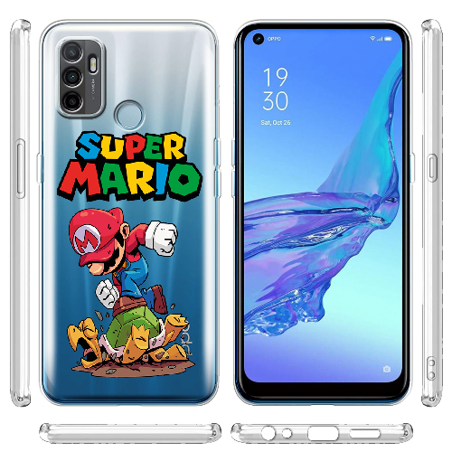 Чехол BoxFace OPPO A53 Super Mario