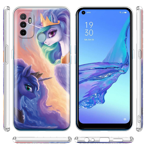 Чехол BoxFace OPPO A53 My Little Pony Rarity Princess Luna