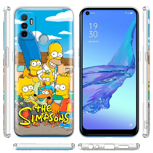 Чехол BoxFace OPPO A53 the simpsons