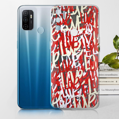 Чехол BoxFace OPPO A53 Love Graffiti