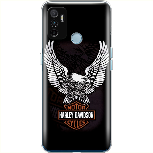 Чехол BoxFace OPPO A53 Harley Davidson and eagle