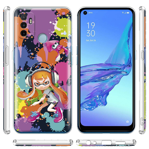 Чехол BoxFace OPPO A53 Splatoon Inklings