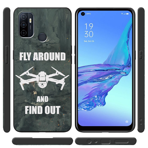 Чехол BoxFace OPPO A53 Дрон Fly Around