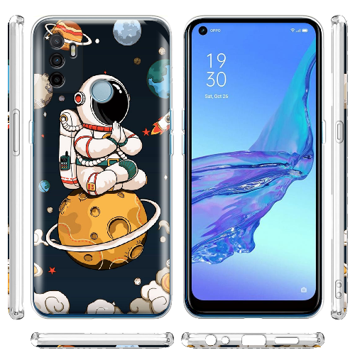 Чехол BoxFace OPPO A53 Astronaut