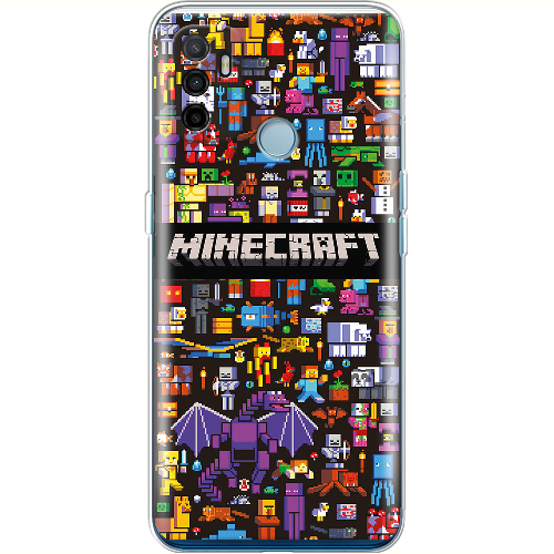 Чехол BoxFace OPPO A53 Minecraft Mobbery