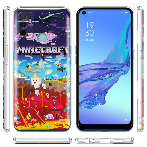 Чехол BoxFace OPPO A53 Minecraft World Beyond