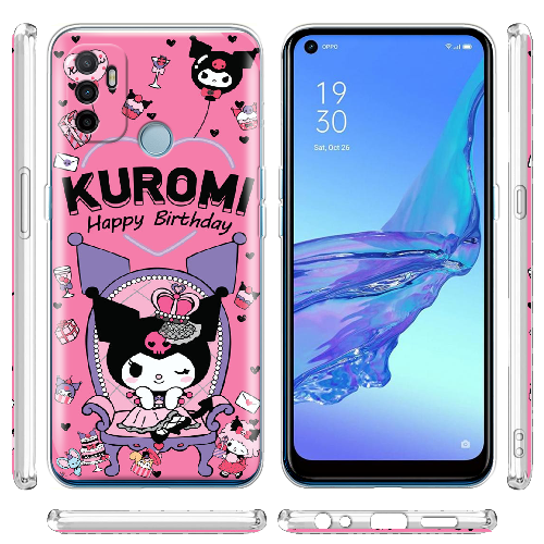 Чехол BoxFace OPPO A53 День народження Kuromi