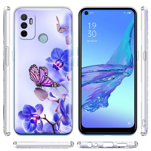 Чехол BoxFace OPPO A53 Orchids and Butterflies