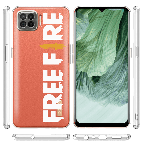 Чехол BoxFace OPPO A73 Белый Free Fire