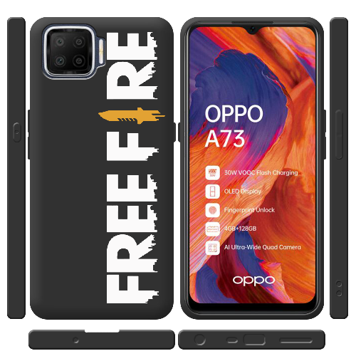 Чехол BoxFace OPPO A73 Белый Free Fire