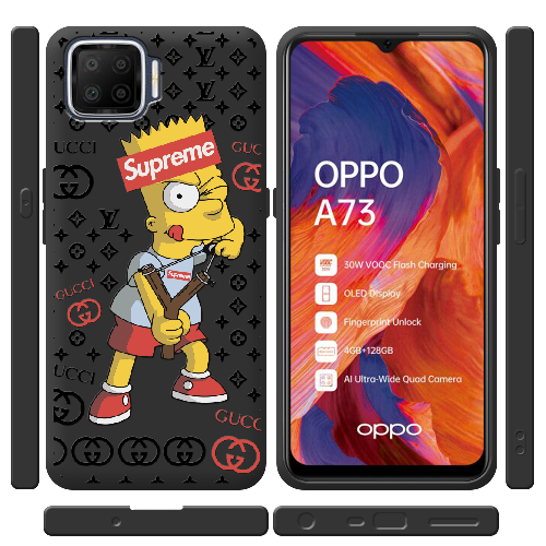 Чехол BoxFace OPPO A73 Yellow Fun