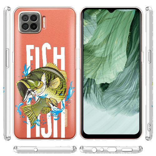 Чехол BoxFace OPPO A73 Bass fish