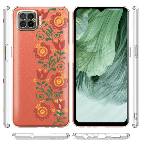 Чехол BoxFace OPPO A73 Ethno Flower