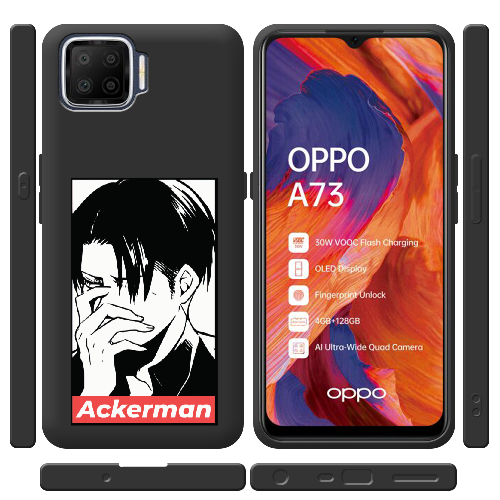 Чехол BoxFace OPPO A73 Attack On Titan - Ackerman