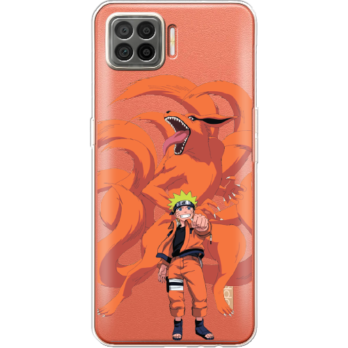 Чехол BoxFace OPPO A73 Naruto and Kurama