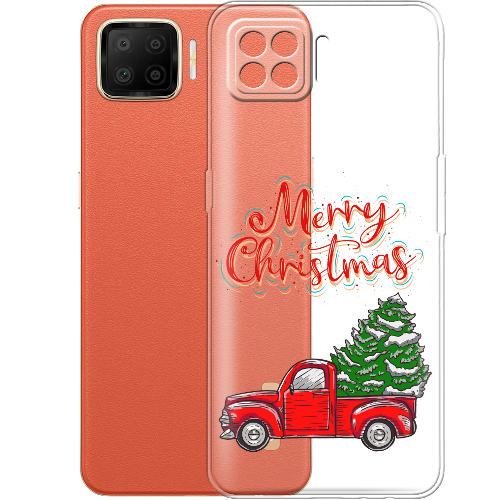 Чехол BoxFace OPPO A73 Holiday Car Merry Christmas