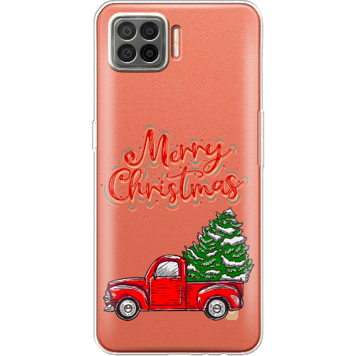 Чехол BoxFace OPPO A73 Holiday Car Merry Christmas