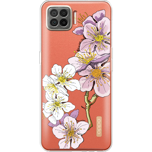 Чехол BoxFace OPPO A73 Cherry Blossom