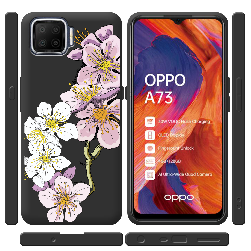 Чехол BoxFace OPPO A73 Cherry Blossom