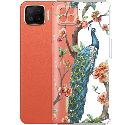 Чехол BoxFace OPPO A73 Noble Peacock