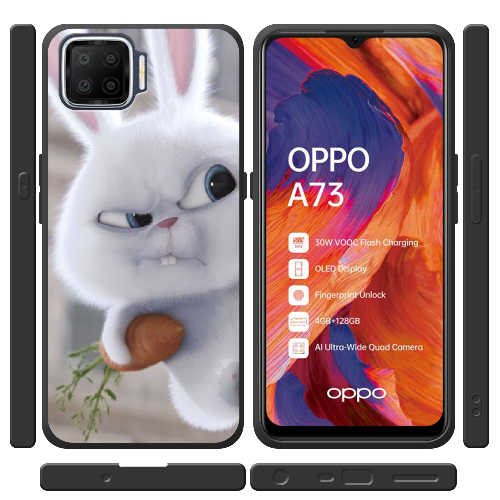 Чехол BoxFace OPPO A73 Rabbit Snowball