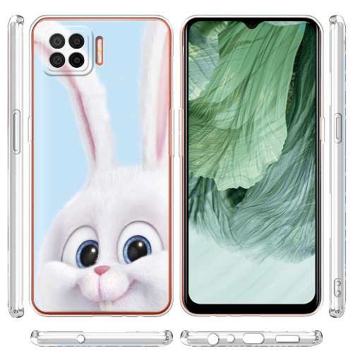 Чехол BoxFace OPPO A73 Кролик Снежок