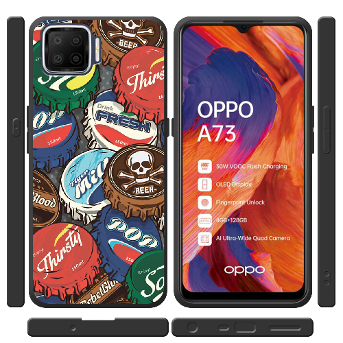 Чехол BoxFace OPPO A73 Drink Lids