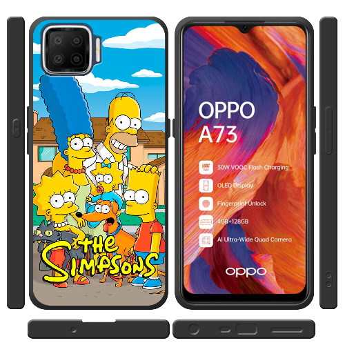 Чехол BoxFace OPPO A73 the simpsons