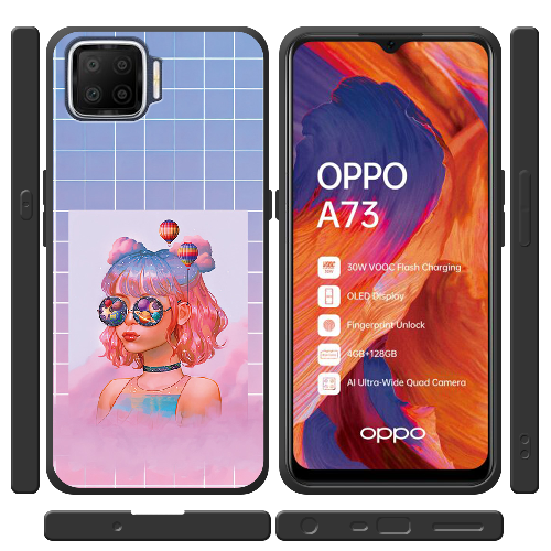 Чехол BoxFace OPPO A73 Girl in the Clouds