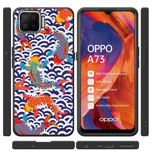 Чехол BoxFace OPPO A73 Koi Fish