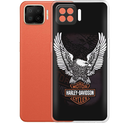 Чехол BoxFace OPPO A73 Harley Davidson and eagle