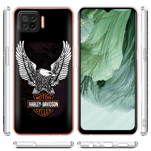 Чехол BoxFace OPPO A73 Harley Davidson and eagle