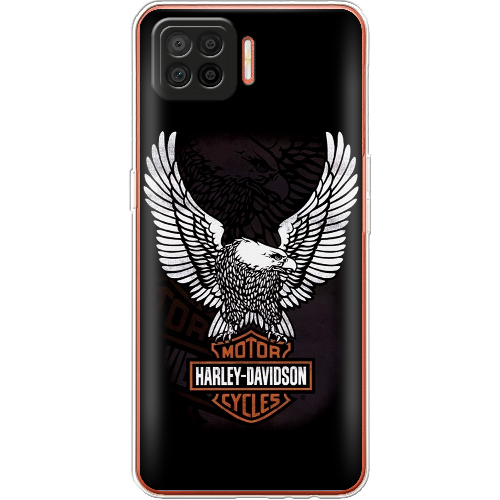 Чехол BoxFace OPPO A73 Harley Davidson and eagle