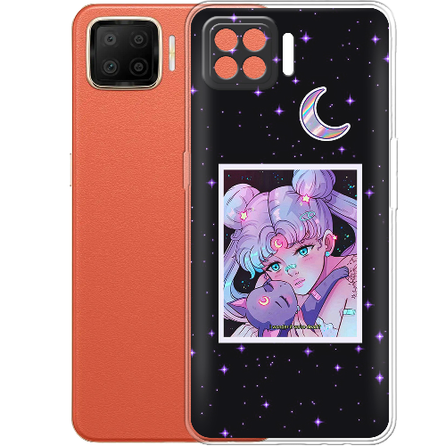 Чехол BoxFace OPPO A73 Sailor Moon night