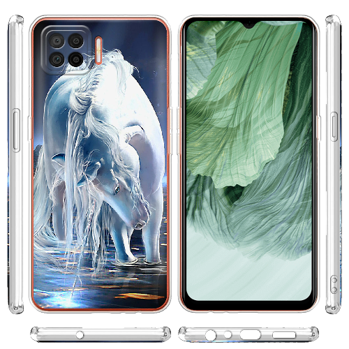 Чехол BoxFace OPPO A73 White Horse