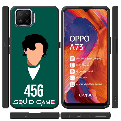 Чехол BoxFace OPPO A73 Игра в кальмара игрок 456 Сон Ги Хун